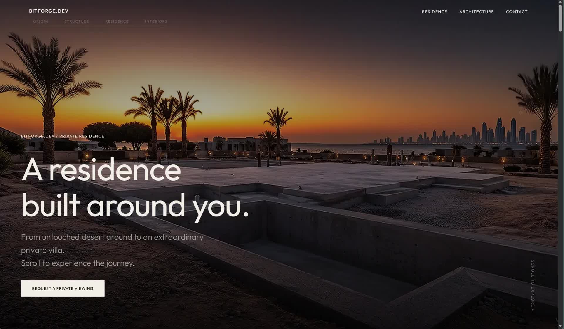 BitForge Real Estate product preview