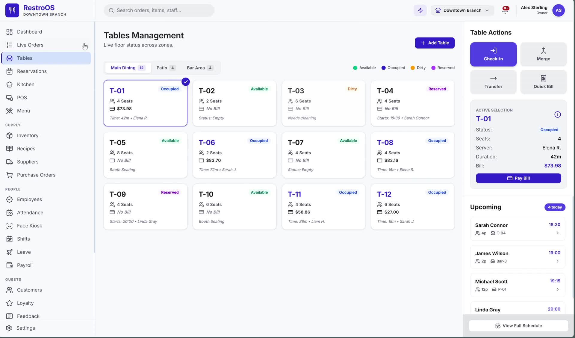 Restro Management | product preview frame 2